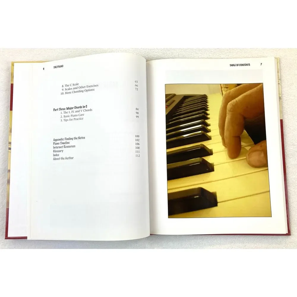 Learn to Play the Piano Book Step-By-Step Music Guide by Frank Cappelli